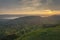 Sunset seen from Kaas Plateau,Satara,Maharashtra,India