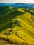 Sunset at Sentani lake, beautiful mountain landscape, Jayapura, Papua, Indonesia