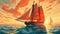 Sunset Serenade: A Sailing Adventure