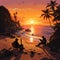 Sunset Serenade: The Tranquil Blend of Sun, Sea, and Soothing Melodies