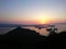 Sunset at Seto inland sea