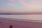 Sunset at Shivrajpur beach dwarka gujarat