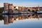 Sunset in the Shore, Leith, Edinburgh.