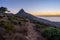 sunset at Signal Hill Cape Town South Africa, sunset with a view at Lions Head and Camps Bay