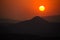 Sunset silhouette at Blyde River Canyon, South Africa