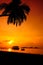 Sunset silhouette at Redang Island, Terengganu, Malaysia