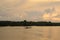 Sunset in Sinjai River