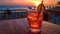 Sunset Sip: A Refreshing Non-Alcoholic Longrink on the Beach