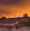 Sunset Skies Monument Valley Arizona