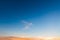 Sunset sky background. Evening time natural background.