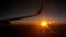 Sunset Sky form the Airplane Window