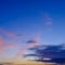 Sunset sky landscape blue horizon abstract nature beautiful Cloudscape outdoor
