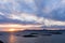 Sunset, Skye, Point of Sleat, Cirrus clouds