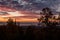 Sunset in the Slovak Tatras