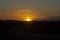 Sunset at Stokes Hill Lookout, Flinders` Ranges, SA, Australia