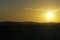 Sunset at Stokes Hill Lookout, Flinders` Ranges, SA, Australia