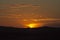 Sunset at Stokes Hill Lookout, Flinders` Ranges, SA, Australia