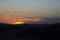 Sunset at Stokes Hill Lookout, Flinders` Ranges, SA, Australia