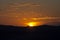 Sunset at Stokes Hill Lookout, Flinders` Ranges, SA, Australia