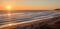 Sunset at Strandfontein Beach