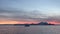 Sunset and Sunrise in Antarctica - Antarctic Peninsula - Palmer Archipelago