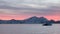 Sunset and Sunrise in Antarctica - Antarctic Peninsula - Palmer Archipelago
