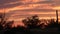 Sunset in the Superstition Mountains, Arizona