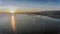 Sunset at Swansea Bay