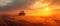 Sunset Symphony: Tractor\\\'s Dance Over Golden Fields. Concept Agricultural Machinery, Nature