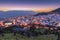 Sunset time of Chefchaouen, Morocco