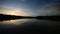 Sunset timelapse on Eco Pond in Everglades National Park 4K.