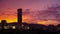 Sunset Timelapse on Penang Island with Komtar Tower View