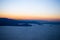 Sunset on Titicaca Lake from Amantani\' Island, Peru