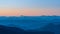 Sunset Towards Mount Baker From Freemont Lookout, Mount Rainier National Park