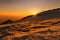 Sunset at Triund, Mcleod ganj, Dharamsala, himachal pradesh, India.