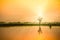 Sunset from the U-bein Bridge in Mandalay