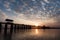 Sunset at the U Bein Bridge, Myanmar