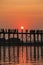 Sunset on Ubein bridge