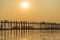 Sunset on Ubein bridge