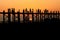 Sunset at Uben Bridge