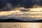 Sunset on Ulen lake