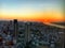 Sunset from Umeda Sky Tower, Osaka