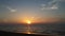 Sunset at the Umm Al Quwain beach - United Arab Emirates