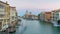 Sunset venice grand canal santa maria della salute panorama 4k time lapse italy