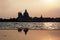 Sunset in Venice - Reflection of the Madonna della Salute church