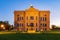 Sunset view of the beautiful Wyoming State capitol building