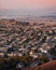 Sunset view from Bernal Heights, San Francisco, California