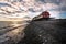 Sunset view of Homer Spit beach - Alaska - USA