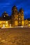 Sunset view of Iglesia de la Compania de Jesus, Cusco, Peru