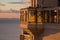 Sunset view from the Lacerda Elevator in the Historic Center of Salvador, Bahia, Brazil